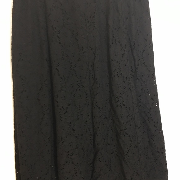 Black mid calf skirt by ETHYL - Picture 3 of 9